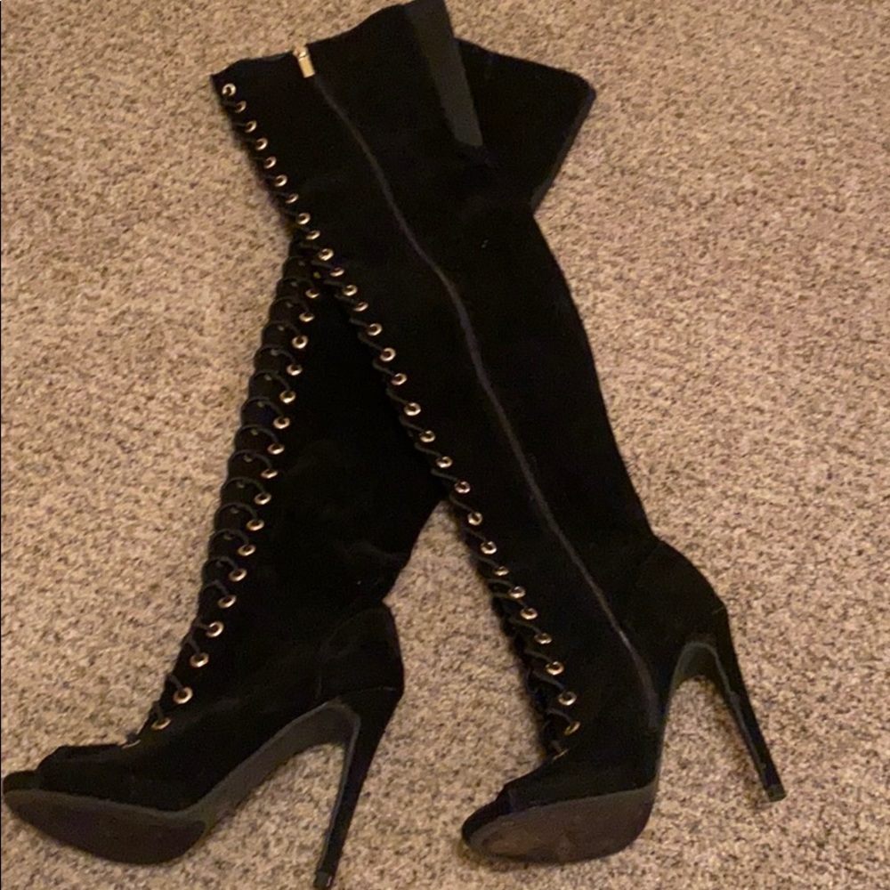 Thigh high boots